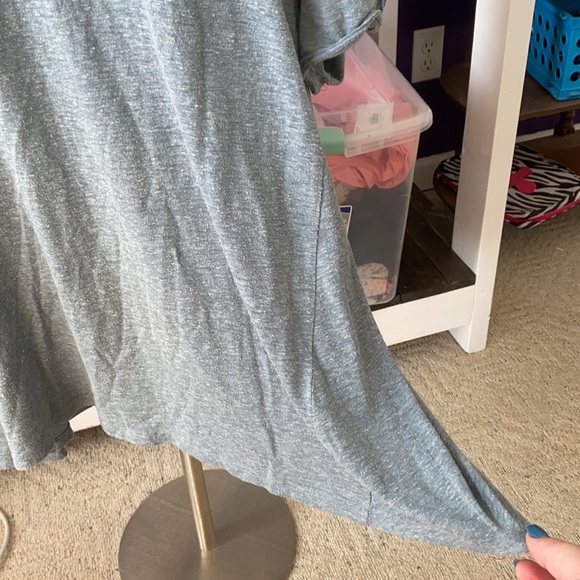 Light Blue Heathered Tunic - Picture 2 of 5